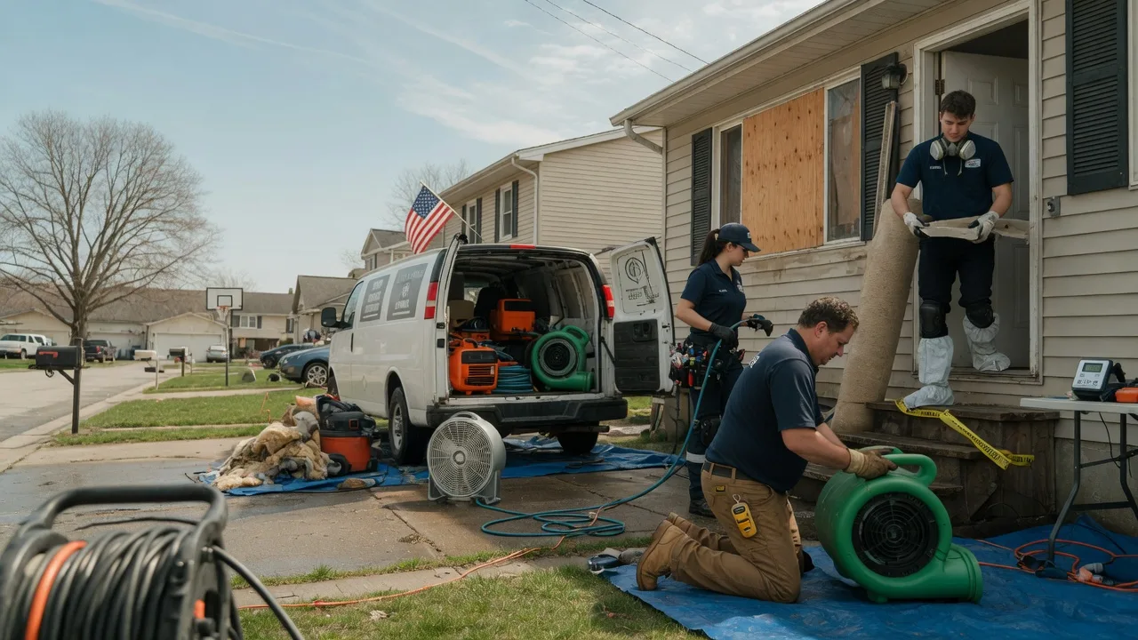 Water Damage Restoration in Williamsburg, IA near me